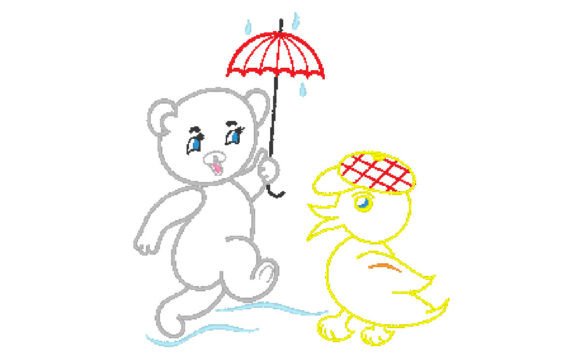 Bear and Chick: A Cozy Holiday Embroidery Review