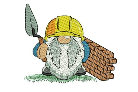 Bricklayer Gnome: A Seasonal Stitching Review