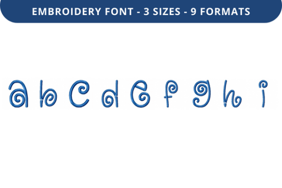 Cherry Frosting Font a to I Review
