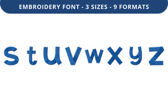 Gumbies Font S to Z: A Craft Fair Review