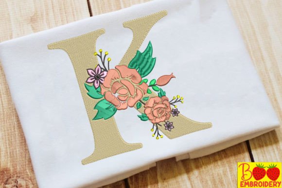 Letter K and Flower: A Seasonal Embroidery Review