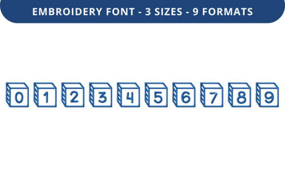 Review: Corner Block Font 0 to 9 for Business Merch