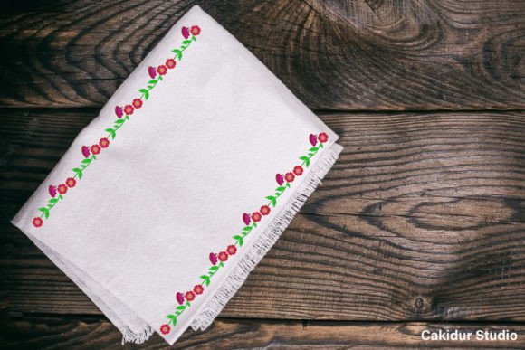 Review: Flowers Butterflies Border for Business Merch