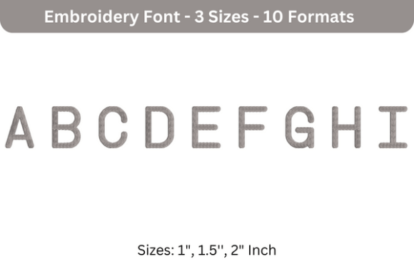 Review: Follow Direction Font a to I for Gifts