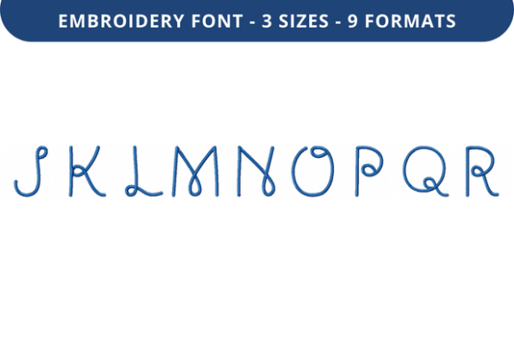 Reviewing Dear Doily Font Uppercase J to R for Etsy