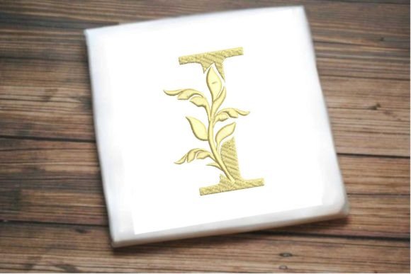 Reviewing Letter I Beautiful Monogram for Etsy Shops