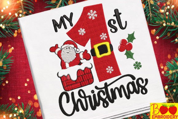 Reviewing My 1st Christmas and Santa Claus Design