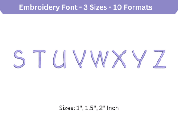 Reviewing Second Grader Font Uppercase S to Z for Sweatshirts